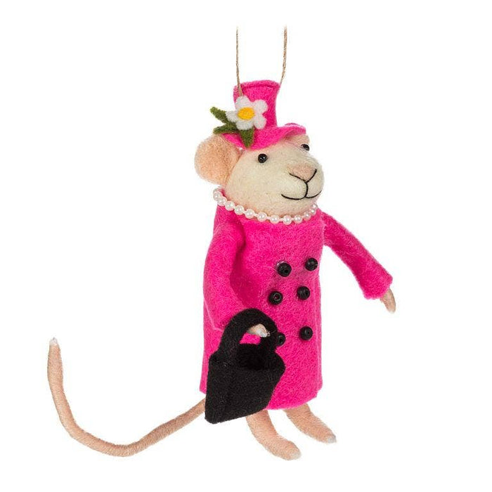 Queen Mouse Ornament