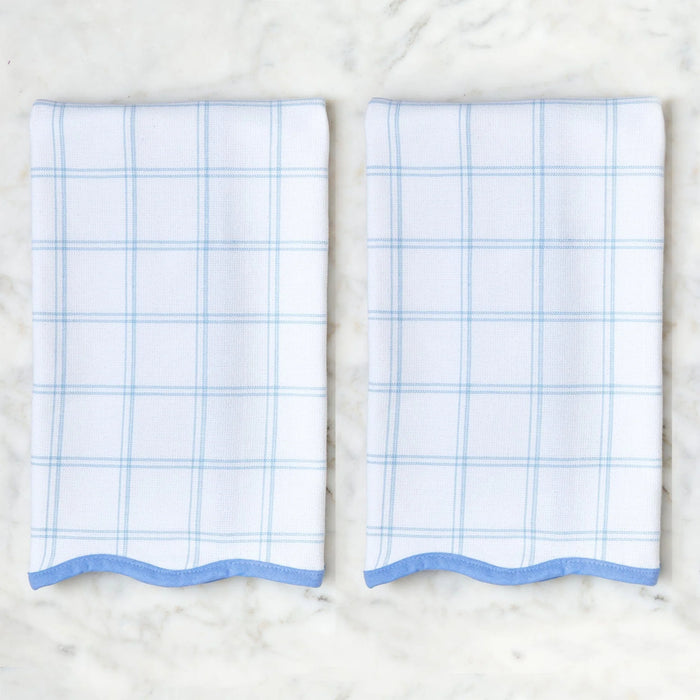 French Blue Kitchen Towels (pair)