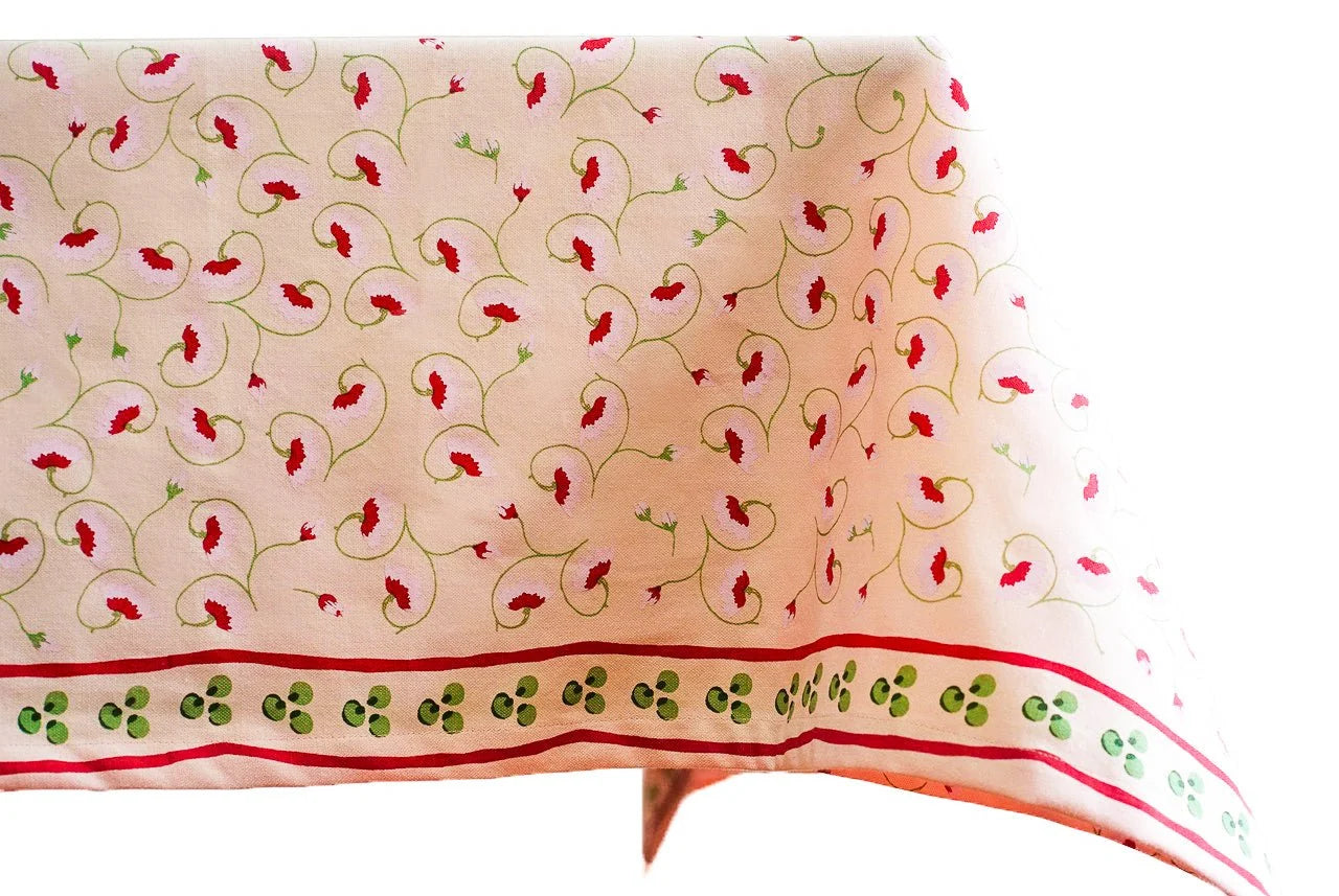 La Leccia Tablecloth Light Pink - 59" x 104"