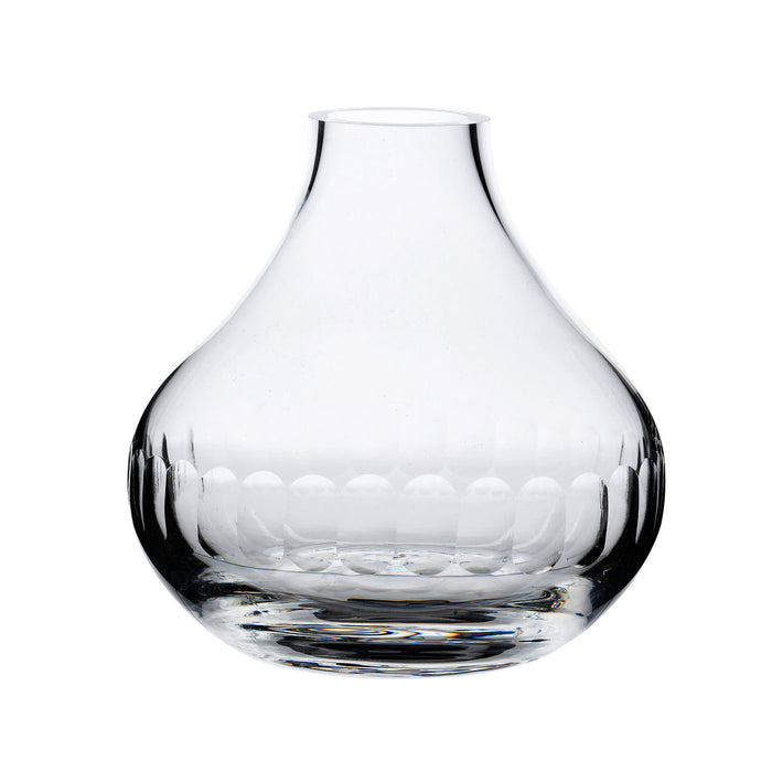 Crystal Vase with Lens Design