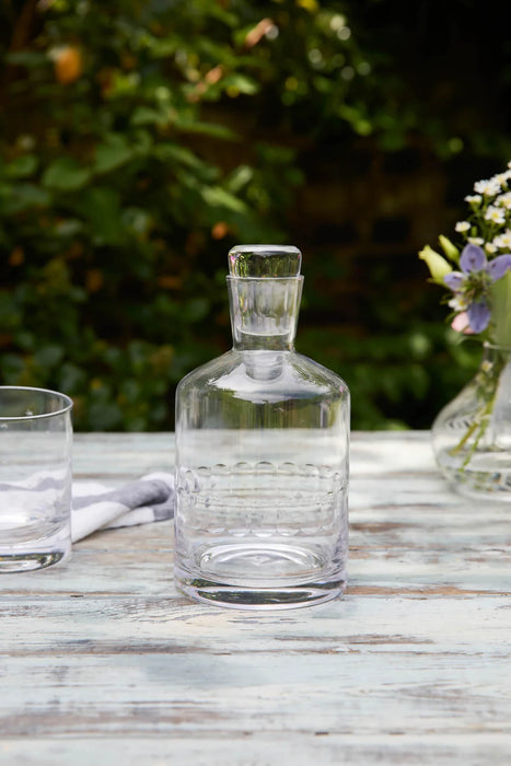 Crystal Decanter with Lens