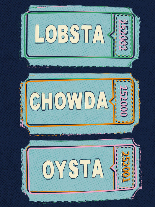 Dinner Tickets - 30" x 40"