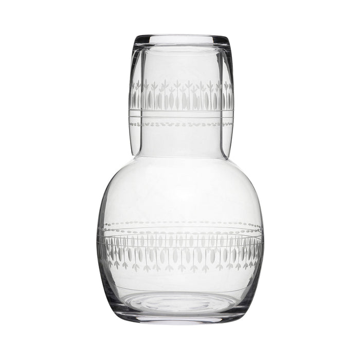 Carafe Set with Ovals Design