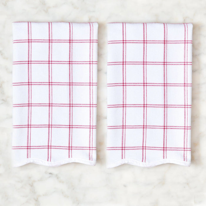 Red Kitchen Towels (pair)