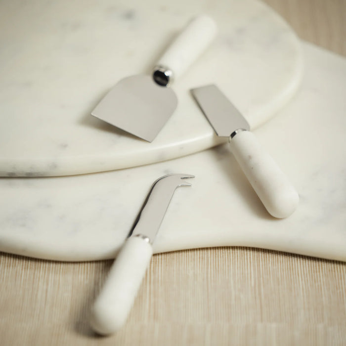 Marble Cheese Knives - Set of 3