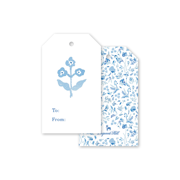 Bespoke Blues Gift Tags