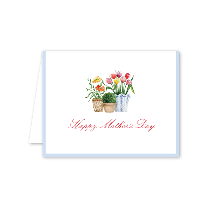 Flower Cart Mother’s Day Card: Single Card