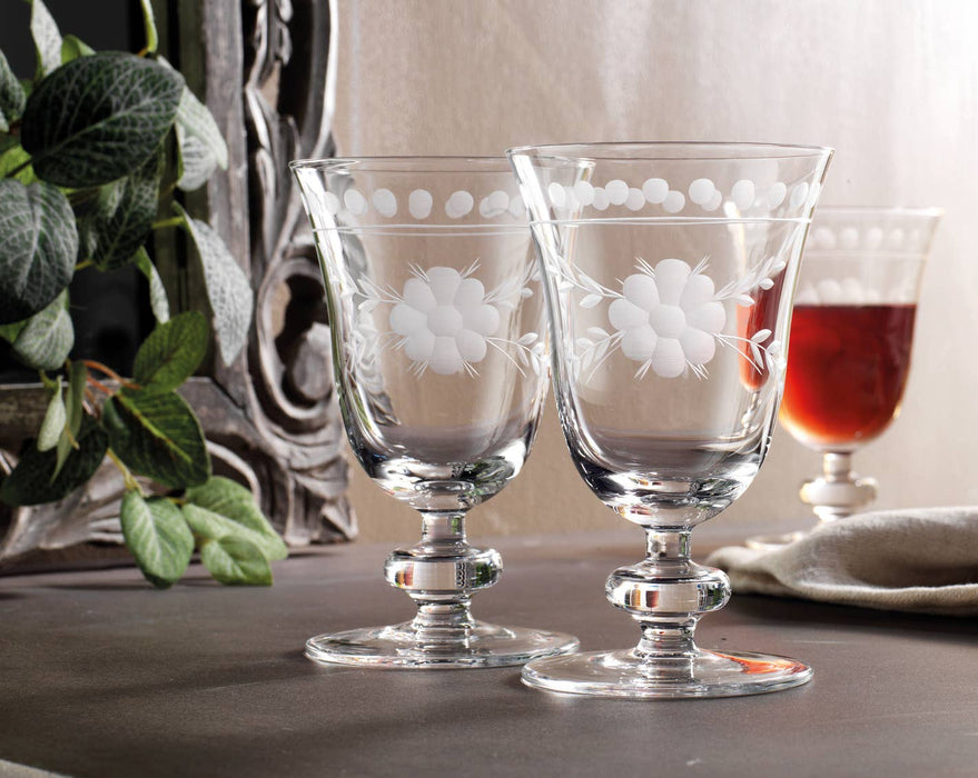 Belle Fleur Goblet - Set of 4